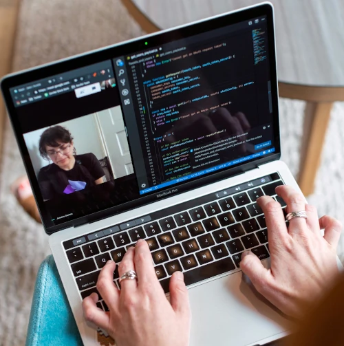 Tutor helping with online Java coding
